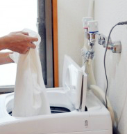 洗面所・洗面台の洗濯機用蛇口から水漏れ修理