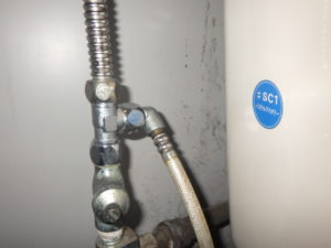 止水栓の接続部